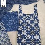 Branded Rayon Slub Printed Kurti Plazzo Set with Chanderi Cotton Dupatta