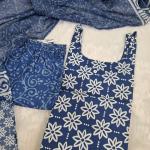 Branded Rayon Slub Printed Kurti Plazzo Set with Chanderi Cotton Dupatta