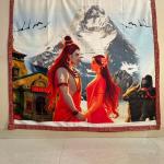 Sacred Shiv-Parvati Antarpat & Hastmelap Rumal Combo – Complete Wedding Ritual Set