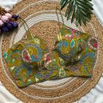 Noodle Strap Crepe Designer Blouse – Back Open Style