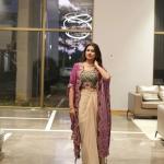 Zayra Designer Dhoti Set with Printed Shrug Modern Fusion Ethnic Outfit – 3 Piece Set