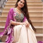 Zayra Designer Dhoti Set with Printed Shrug Modern Fusion Ethnic Outfit – 3 Piece Set