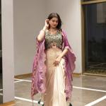 Zayra Designer Dhoti Set with Printed Shrug Modern Fusion Ethnic Outfit – 3 Piece Set