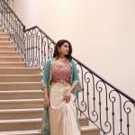 Zayra Designer Dhoti Set with Printed Shrug Modern Fusion Ethnic Outfit – 3 Piece Set