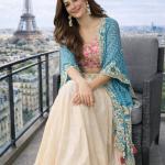 Zayra Designer Dhoti Set with Printed Shrug Modern Fusion Ethnic Outfit – 3 Piece Set