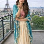 Zayra Designer Dhoti Set with Printed Shrug Modern Fusion Ethnic Outfit – 3 Piece Set