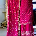 Chinnon Silk Designer Sharara Set
