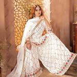 Noor Chinnon Silk Designer Sharara Set  Party Wear Top, Sharara Palazzo & Embroidered Dupatta