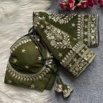 Mumtaz Royal Jodha Style Bridal Blouse – Vichitra Silk Edition