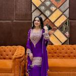 Elara Luxury Crunchy Silk Kurta Sharara Set Premium Boutique Style Festive Wear