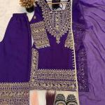 Elara Luxury Crunchy Silk Kurta Sharara Set Premium Boutique Style Festive Wear