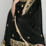 Noor Crepe Designer Sharara Set Embroidered Top, Sharara Palazzo & Georgette Dupatta