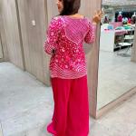 Rani Noor Chinon Silk Koti Palazzo Set