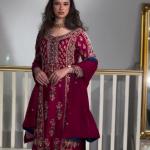 Zehra Chinnon Silk Pakistani Suit Set
