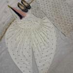 Zoya Designer Georgette Dhoti Suit Set Embroidered Top, Dhoti Salwar & Dupatta