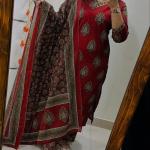 Saanvi Premium Jaipuri Cotton Kurti Set – 3 Piece Comfort Collection