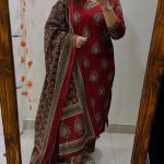 Saanvi Premium Jaipuri Cotton Kurti Set – 3 Piece Comfort Collection