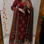 Saanvi Premium Jaipuri Cotton Kurti Set – 3 Piece Comfort Collection