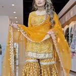 Noor Chinnon Silk Designer Sharara Set