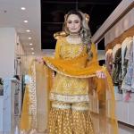 Noor Chinnon Silk Designer Sharara Set