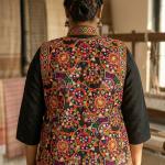 Rivaan Mirror Work Cotton Ethnic Jacket