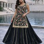 Rajwada Flare Silk Lehenga Set Long Choli Collection