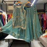 Rajwada Flare Silk Lehenga Set Long Choli Collection