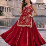 Rajwada Flare Silk Lehenga Set Long Choli Collection