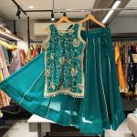 Rajwada Flare Silk Lehenga Set Long Choli Collection