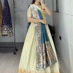 Ved Paithani Silk Lehenga Choli Set – Maharashtrian Heritage Collection