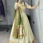 Ved Paithani Silk Lehenga Choli Set – Maharashtrian Heritage Collection