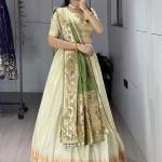 Ved Paithani Silk Lehenga Choli Set – Maharashtrian Heritage Collection