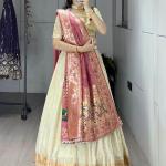 Ved Paithani Silk Lehenga Choli Set – Maharashtrian Heritage Collection