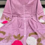 Mul Chanderi Embroidered Cord Set – Premium Edition