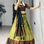 Rajsi Silk Pattu Lehenga Choli Set – Zari Weaving Collection (GRTN8135)