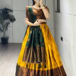 Rajsi Silk Pattu Lehenga Choli Set – Zari Weaving Collection (GRTN8135)