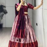 Rajsi Silk Pattu Lehenga Choli Set – Zari Weaving Collection (GRTN8135)