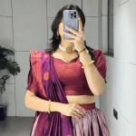 Rajsi Silk Pattu Lehenga Choli Set – Zari Weaving Collection (GRTN8135)