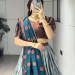 Rajsi Silk Pattu Lehenga Choli Set – Zari Weaving Collection (GRTN8135)