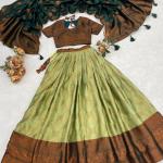 Rajsi Silk Pattu Lehenga Choli Set – Zari Weaving Collection (GRTN8135)