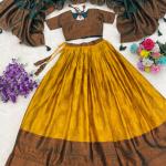 Rajsi Silk Pattu Lehenga Choli Set – Zari Weaving Collection (GRTN8135)