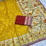 Rajshree Paithani Tissue Silk Zari Saree