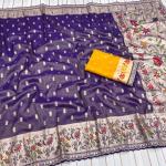 Rajshree Paithani Tissue Silk Zari Saree