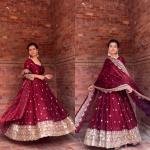 Noor Fendy Silk Designer Anarkali Suit Set