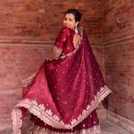 Noor Fendy Silk Designer Anarkali Suit Set