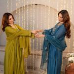 Aarzoo Chanderi Silk Embroidered Anarkali Suit Set