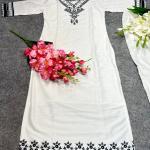 Noir Muslin Digital Print Anarkali Suit Set