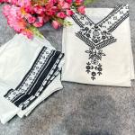 Noir Muslin Digital Print Anarkali Suit Set