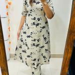 Aira Rayon Cotton Digital Print Co-Ord Set