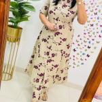 Aira Rayon Cotton Digital Print Co-Ord Set